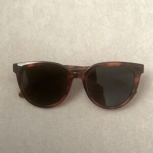 Sojos Brown Tortoise Shell Round Slight Cat Eye Medium Sunglasses